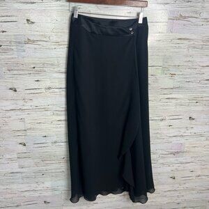 Joseph ribkoff black maxi skirt  size 8